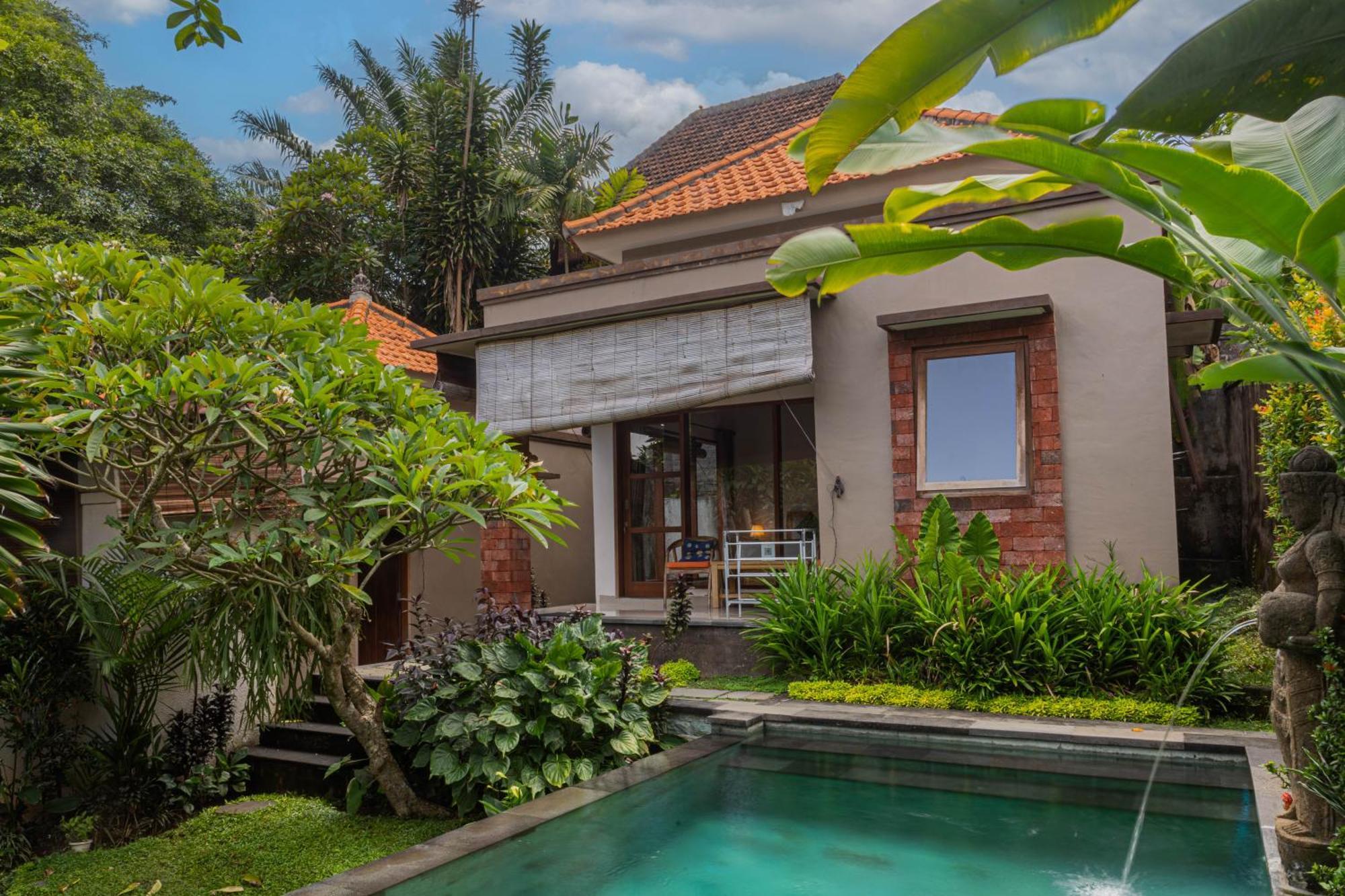 Sari Bamboo Villas Ubud Habitación foto