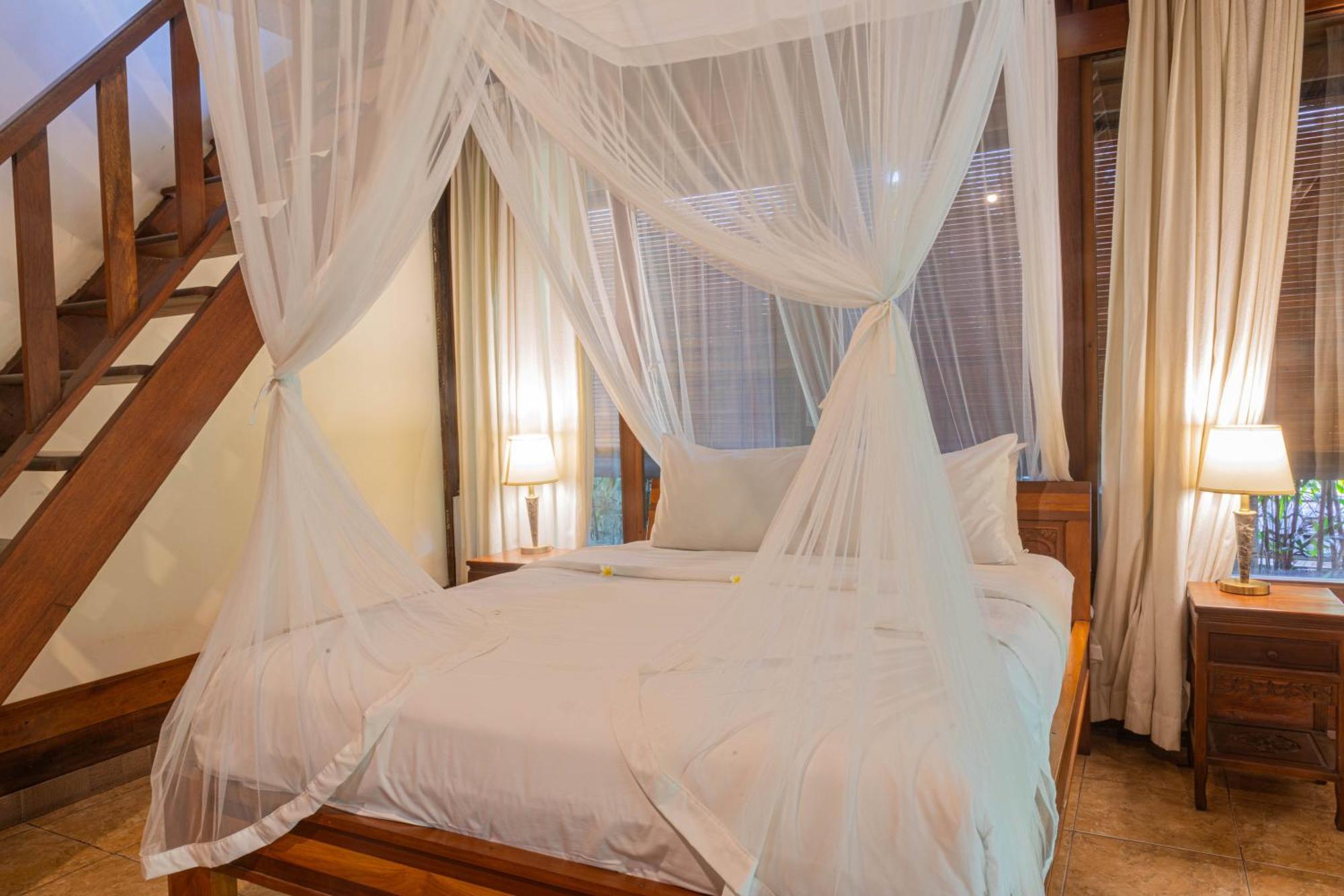 Sari Bamboo Villas Ubud Habitación foto