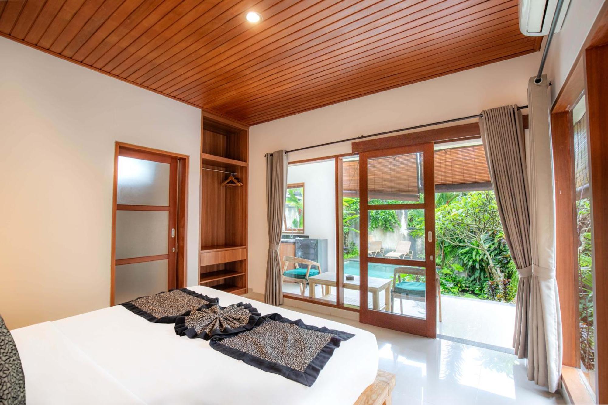 Sari Bamboo Villas Ubud Habitación foto