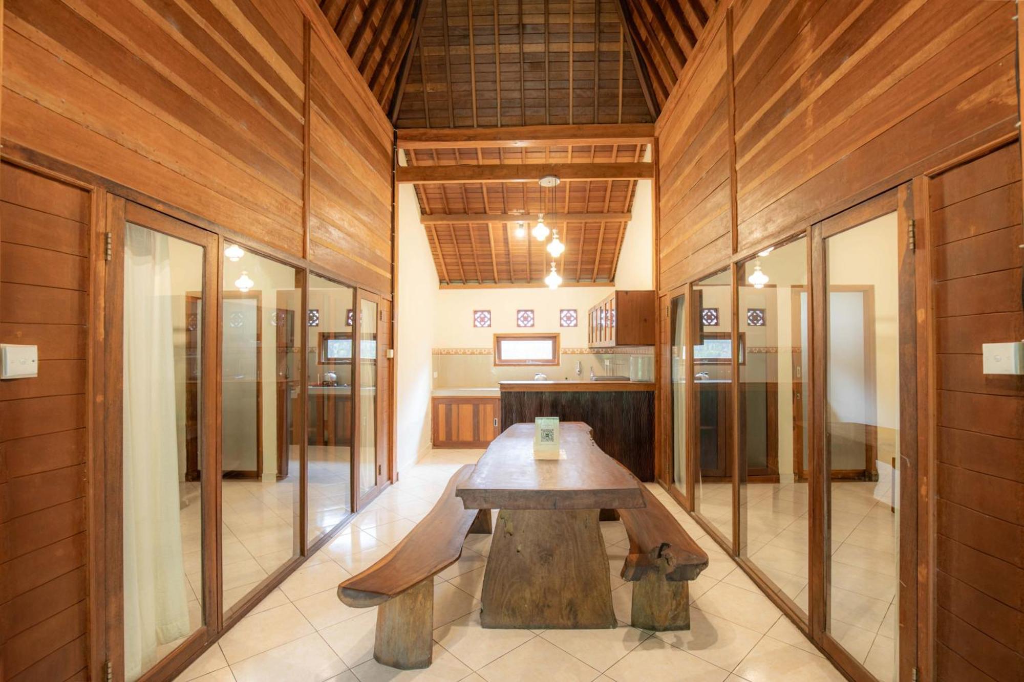 Sari Bamboo Villas Ubud Habitación foto