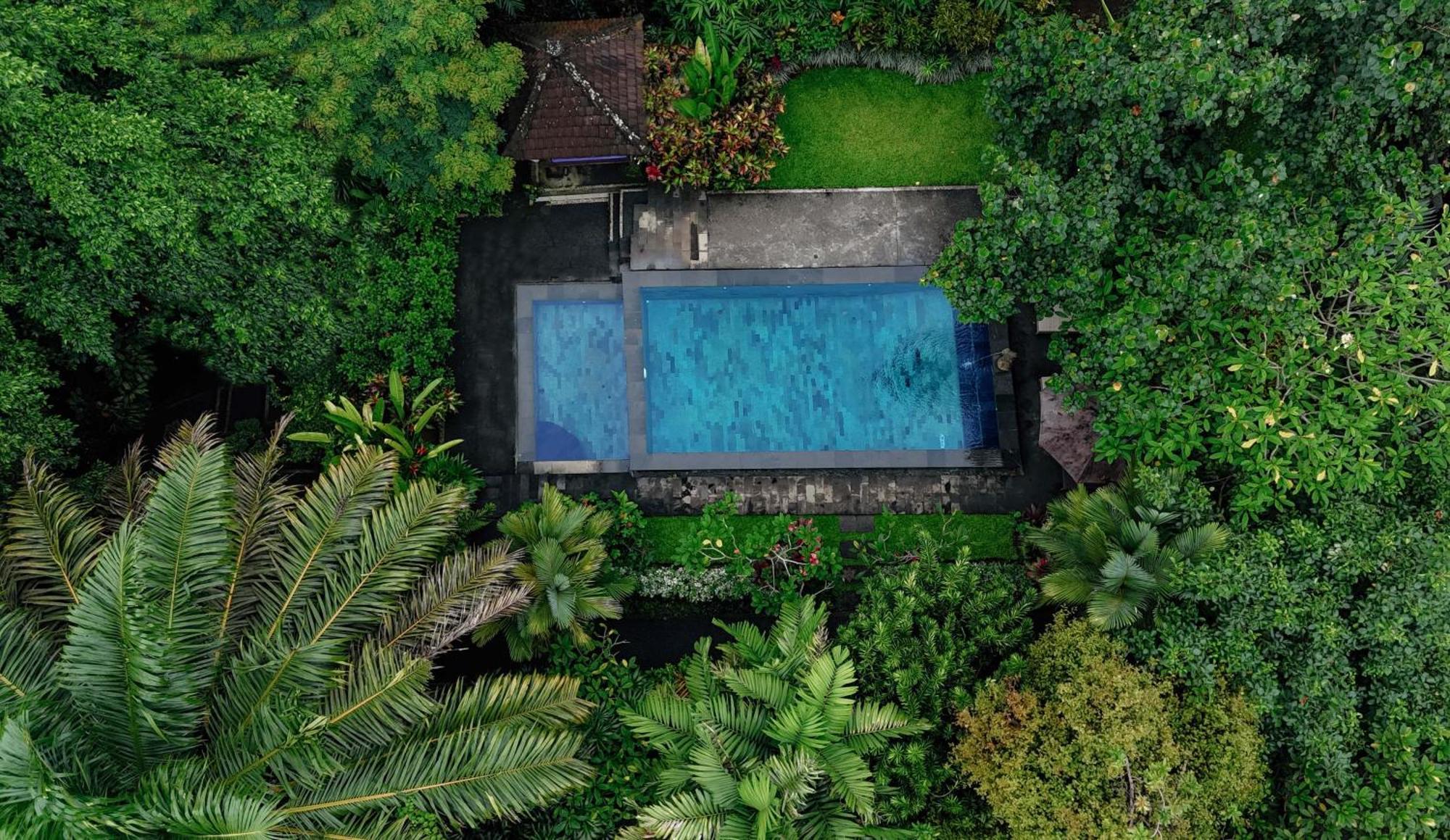 Sari Bamboo Villas Ubud Exterior foto