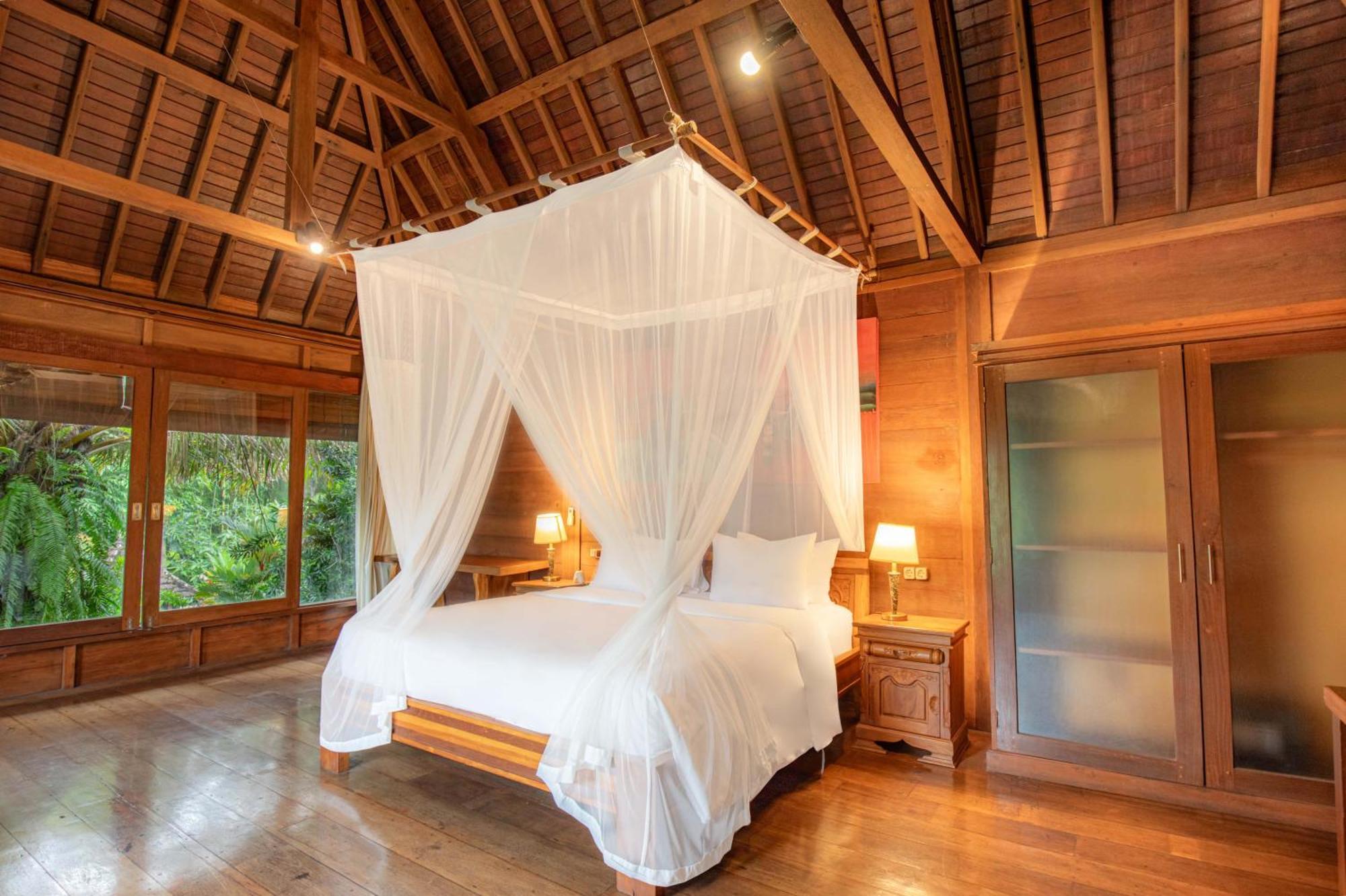 Sari Bamboo Villas Ubud Habitación foto