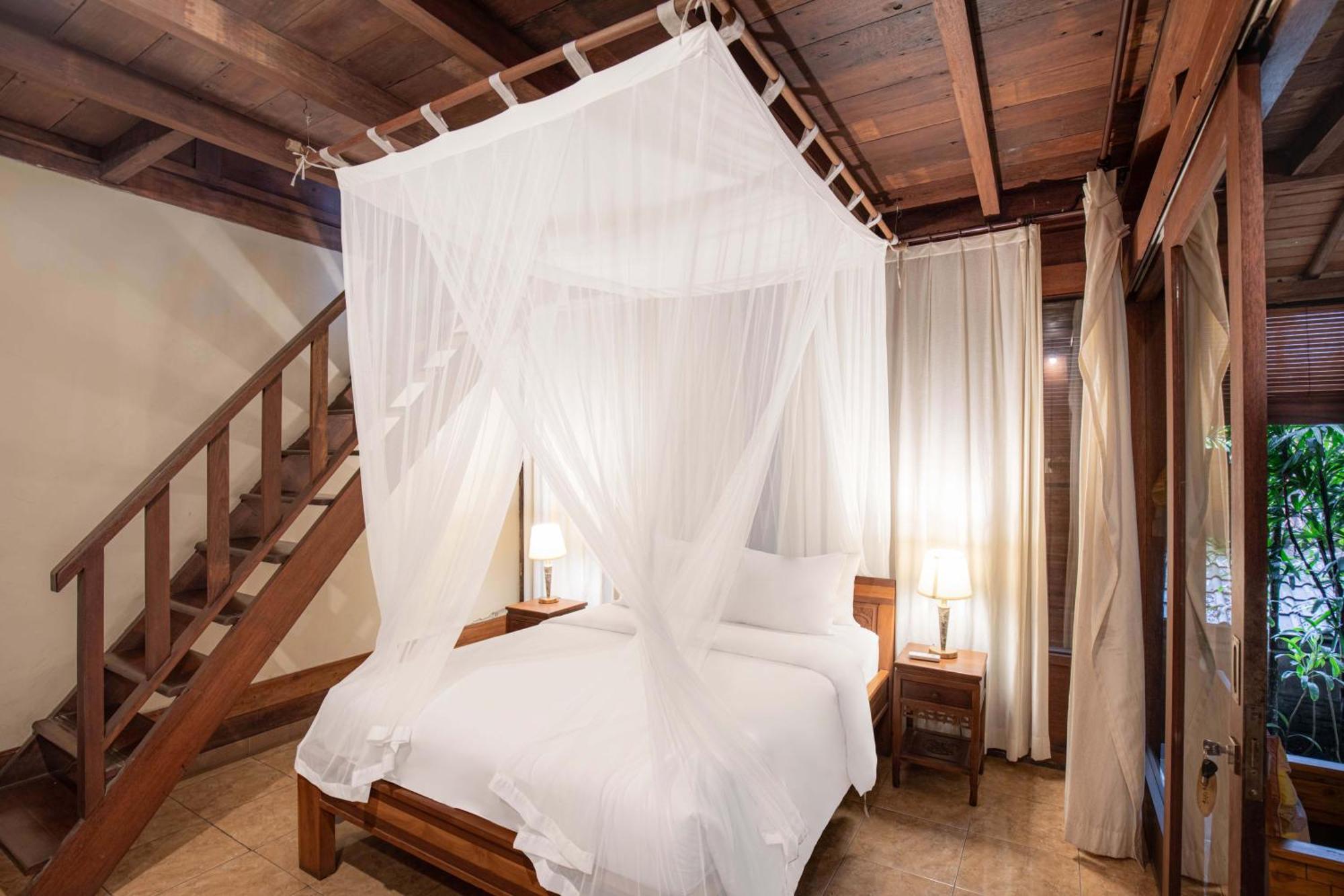 Sari Bamboo Villas Ubud Habitación foto